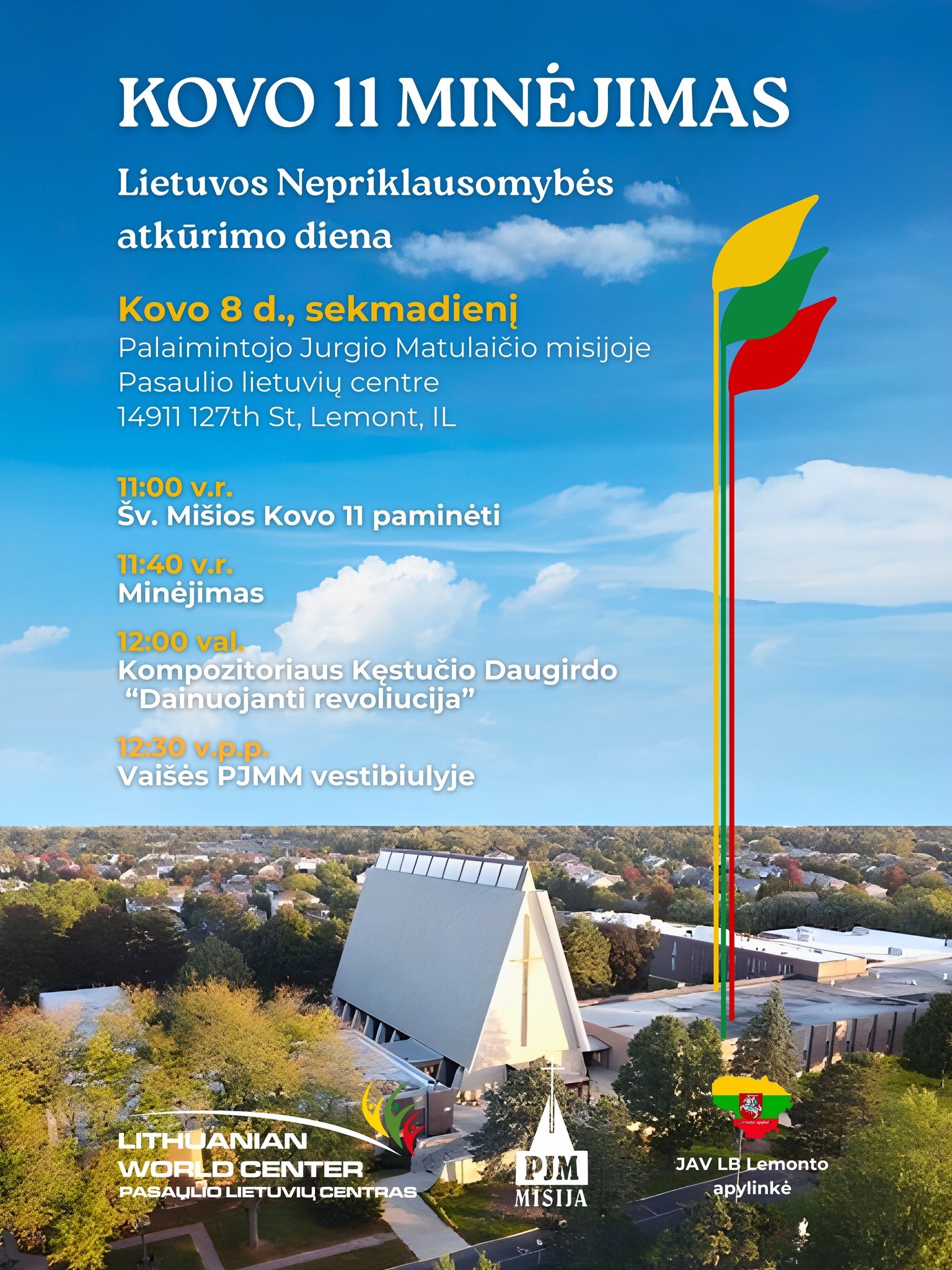 kovo 11 Lemont apylinke