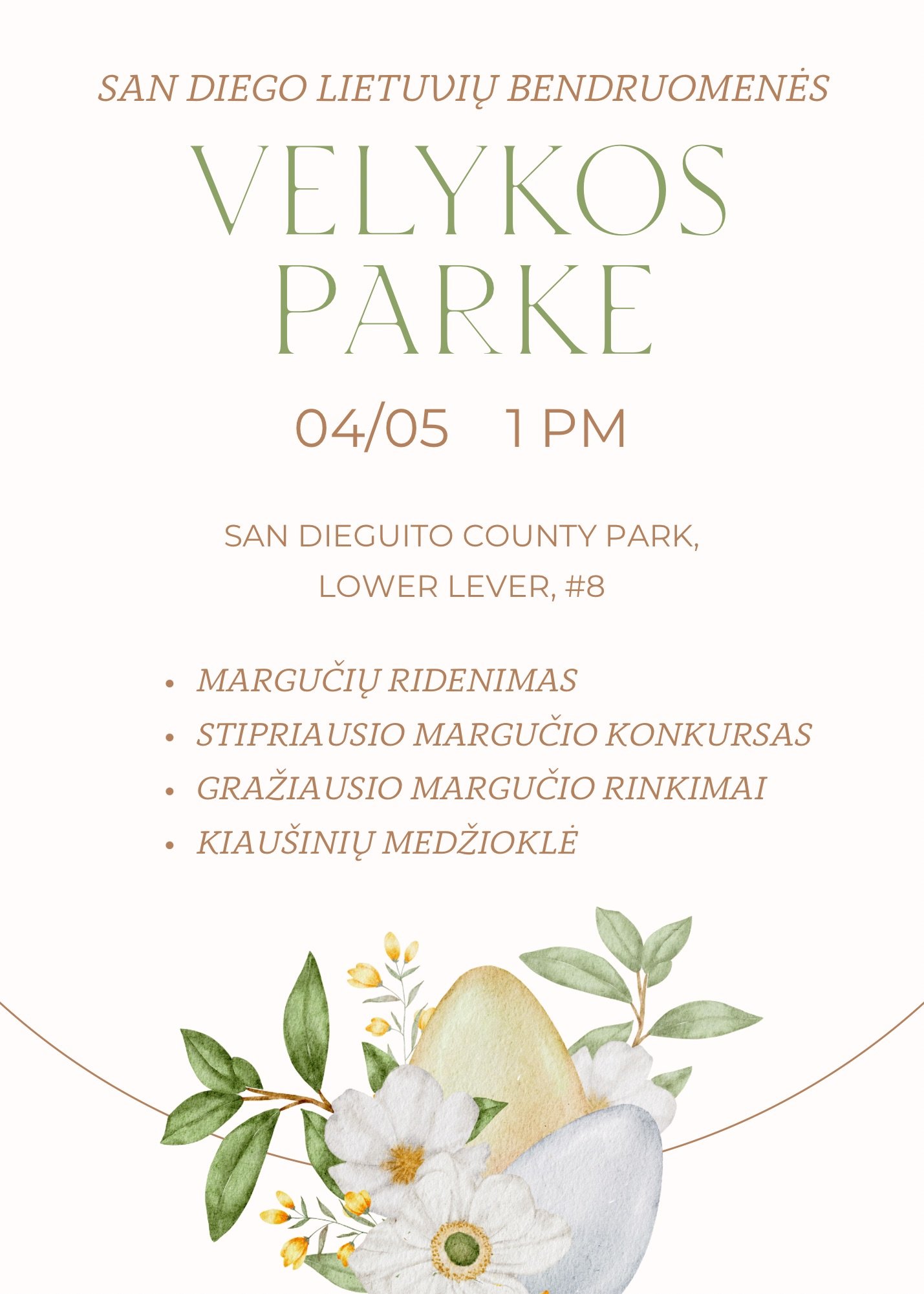 valykos parke San Diego