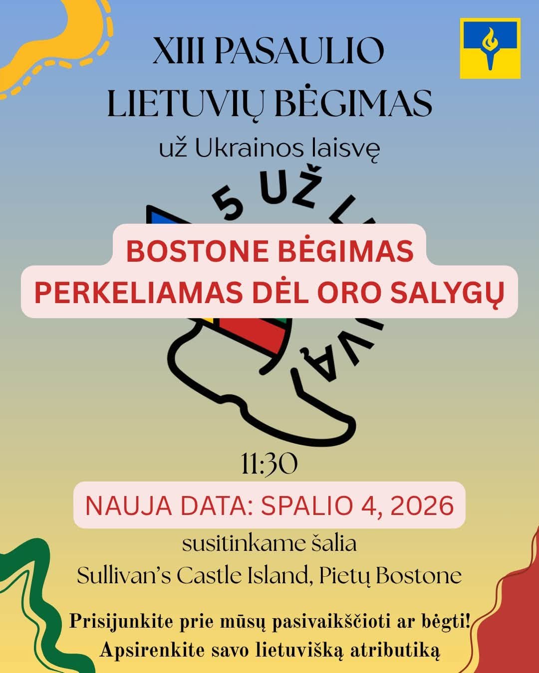 bostonas begimas
